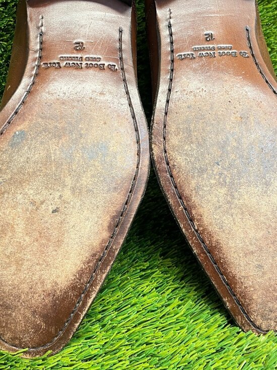 To Boot New York Frankie Mens Size 12 Brown Classic Leather Cap Toe Oxford Shoes